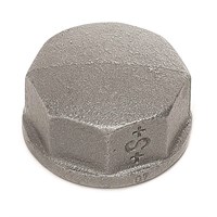 Заглушка Sanha ВР, оцинкованная, чугун