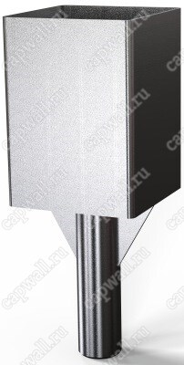 Оголовок Ду25 из нержавеющей стали 12Х18Н10Т