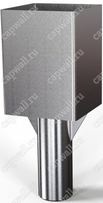 Оголовок Ду32 из нержавеющей стали 12Х18Н10Т