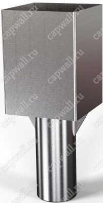 Оголовок Ду50 из нержавеющей стали 12Х18Н10Т