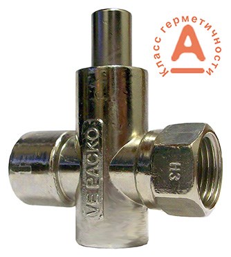 Кран кнопочный VE-РАСКО-НЗ-1,6-G1/2-G 1/2 2023