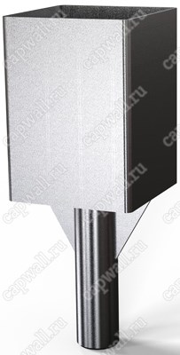 Оголовок Ду20 из нержавеющей стали 12Х18Н10Т